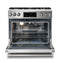 Thor Kitchen 36" Gas Range with 6.0 Cu. Ft. Self-Cleaning Oven, Air Fryer, Tilt Panel in Stainless Steel (TRG3601)