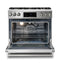 Thor Kitchen 36" Gas Range with 6.0 Cu. Ft. Self-Cleaning Oven, Air Fryer, Tilt Panel in Stainless Steel TRG3601LP