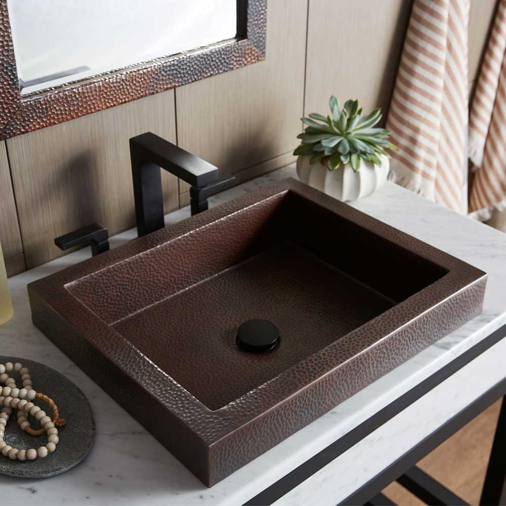 Native Trails Tatra Hammered Bathroom Sink