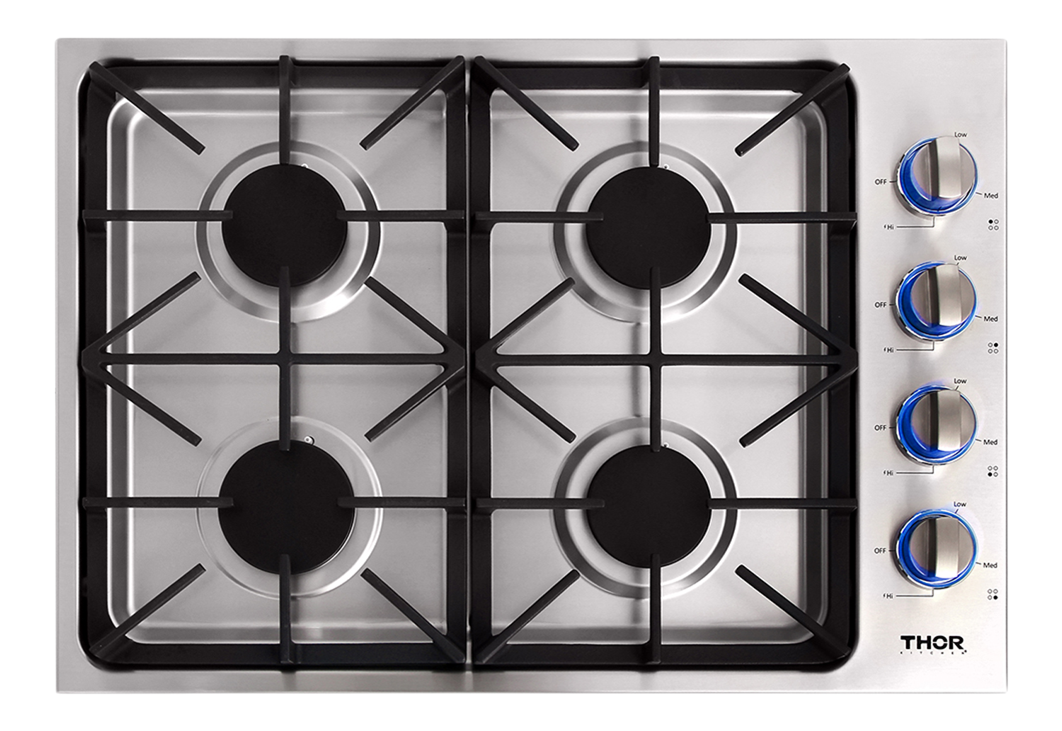 Thor Kitchen 30-Inch Professional Drop-In Gas Cooktop – TGC3001