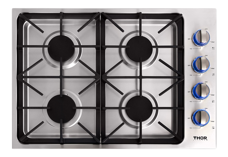 Thor Kitchen 30-Inch Professional Drop-In Gas Cooktop – TGC3001