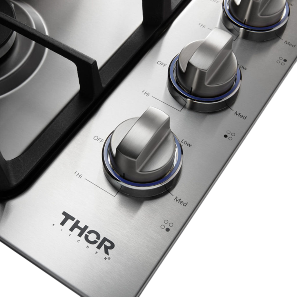 Thor Kitchen 30-Inch Professional Drop-In Gas Cooktop – TGC3001