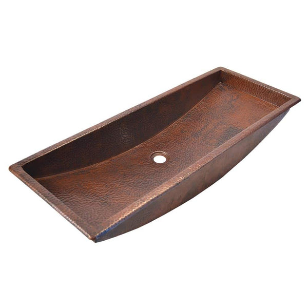 Native Trails 36-Inch Trough Rectangular Bathroom Sink