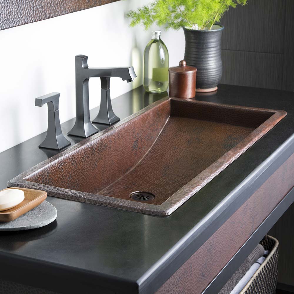 Native Trails 36-Inch Trough Rectangular Bathroom Sink