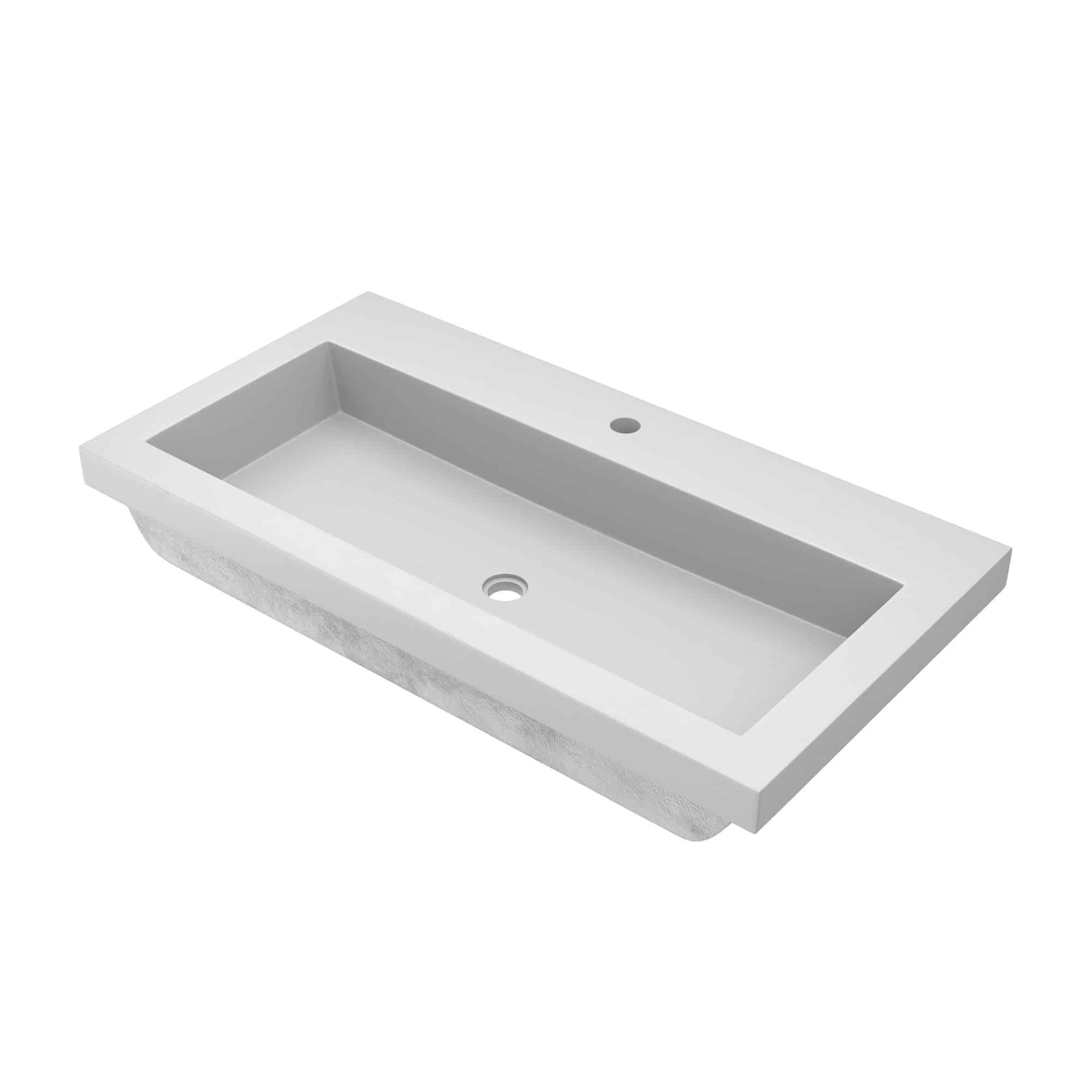 Native Trails 36-Inch Trough NativeStone Bathroom Sink