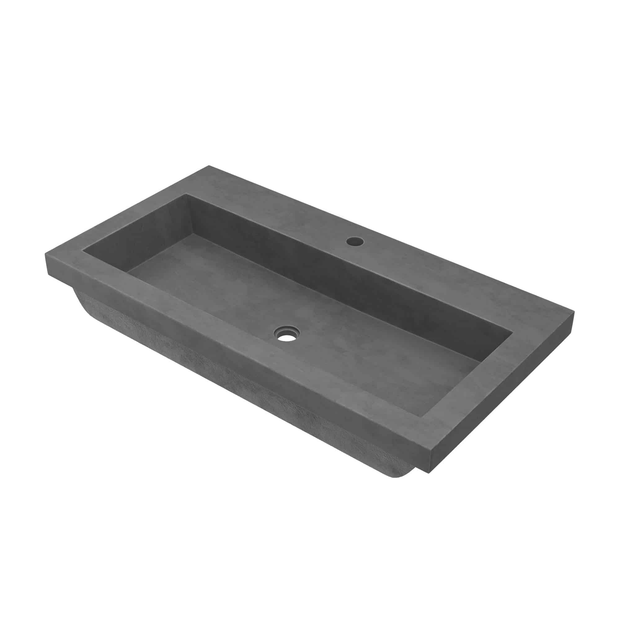 Native Trails 36-Inch Trough NativeStone Bathroom Sink