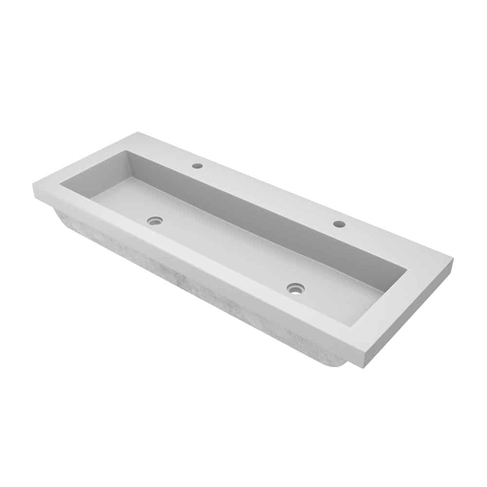 Native Trails 48-Inch Trough NativeStone Bathroom Sink