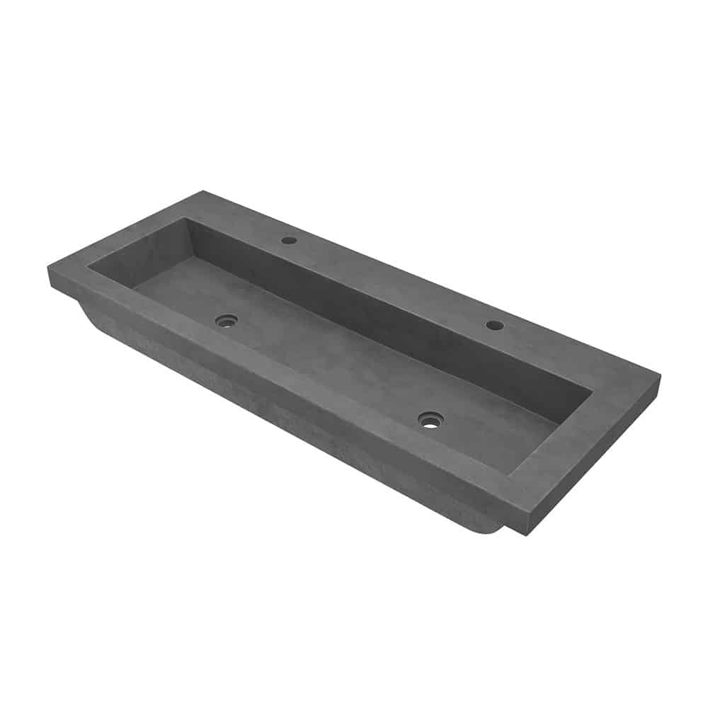 Native Trails 48-Inch Trough NativeStone Bathroom Sink