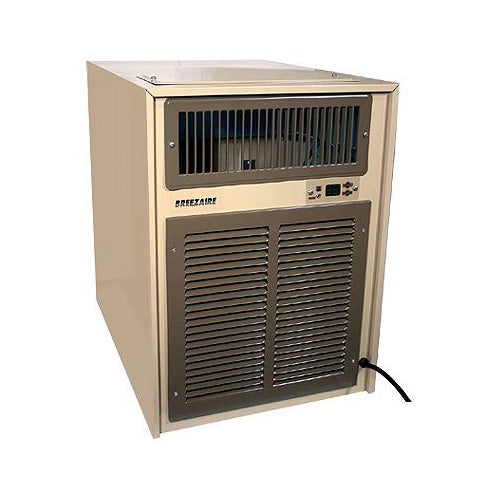 Breezaire - 17" Wine Cellar Cooling Unit, 10 Amps 2000 cu.ft. Enclosure (WKL 8000)