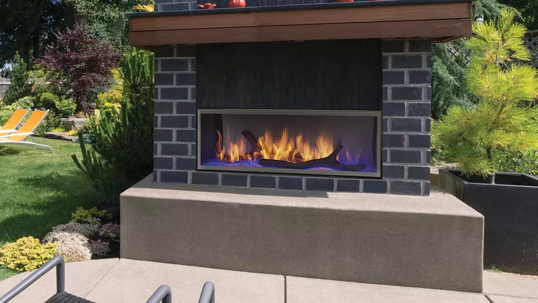 Heatilator Lanai Single-Sided Outdoor Gas Fireplace Series