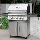 Whistler 3 Burners Cart + Cover + Rotisserie