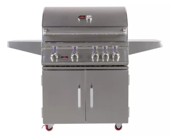 Whistler 4 Burners Double Door + Cover+ Rotisserie