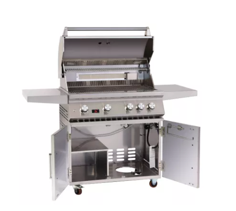 Whistler 4 Burners Double Door + Cover+ Rotisserie