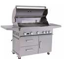 Whistler 500 Prime Door-Drawer Cart + Cover + Rotisserie