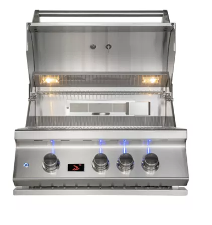 Whistler Built-In 3 Burners + Cover + Rotisserie