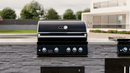 Whistler Built-In 4 Burner Black + Cover+ Rotisserie