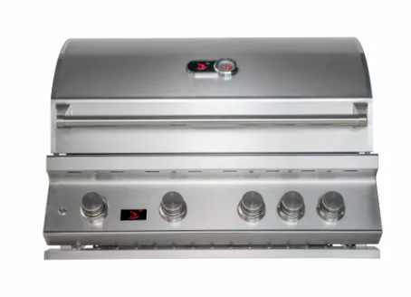 Whistler Built-In 4 Burner + Cover + Rotisserie