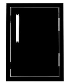 Whistler Vertical Door 1420 Black CBASDV1420-B