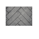 Empire Whitewashed Herringbone Brick, Ceramic Fiber Liner DVP36CPWH