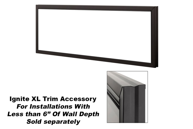 Dimplex Ignite XL 100-inch Built In | Wall Mount Linear Electric Fireplace | XLF100