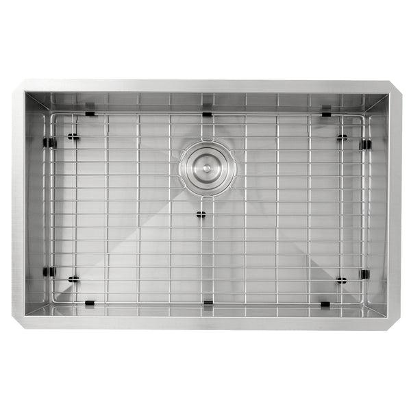 Nantucket Pro Series 28" Stainless Steel Kitchen Sink, 16 Gauge, ZR2818-16