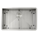 Nantucket Pro Series 28" Stainless Steel Kitchen Sink, 16 Gauge, ZR2818-8-16