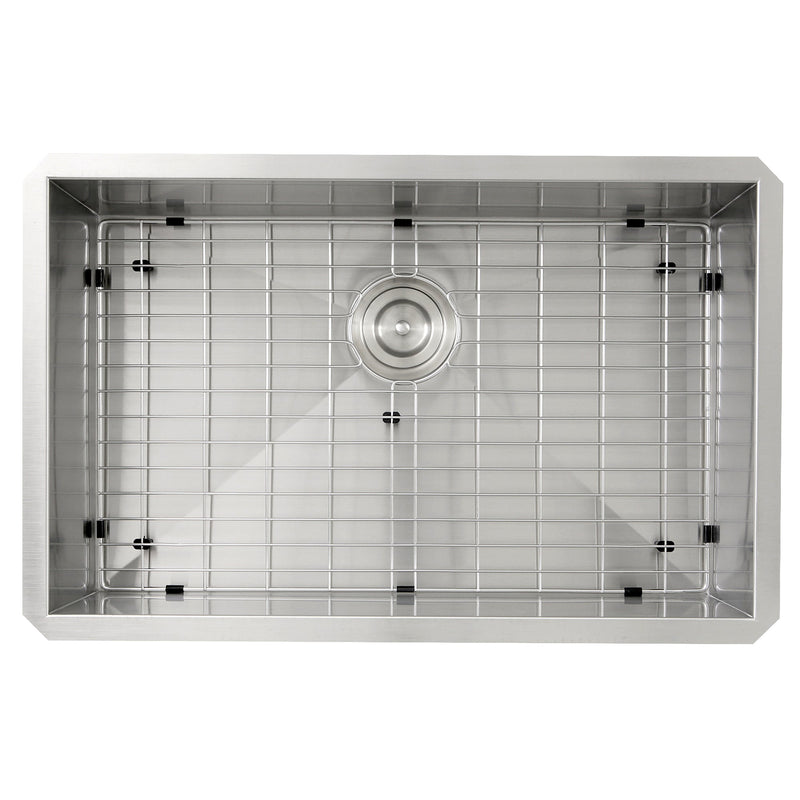 Nantucket Pro Series 28" Stainless Steel Kitchen Sink, 16 Gauge, ZR2818-8-16