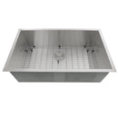 Nantucket Pro Series 32" Stainless Steel Kitchen Sink, 16 Gauge, ZR3219-16