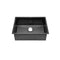 Swiss Madison Tourner 27 x 19 Stainless Steel, Single Basin, Undermount Kitchen Sink in Black