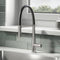 Swiss Madison Troyes Single Handle, Pull-Down Kitchen Faucet in Brushed Nickel