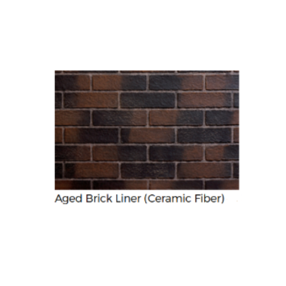 Empire Aged Brick Liner for Breckenridge Premium 42 VBP42D2A