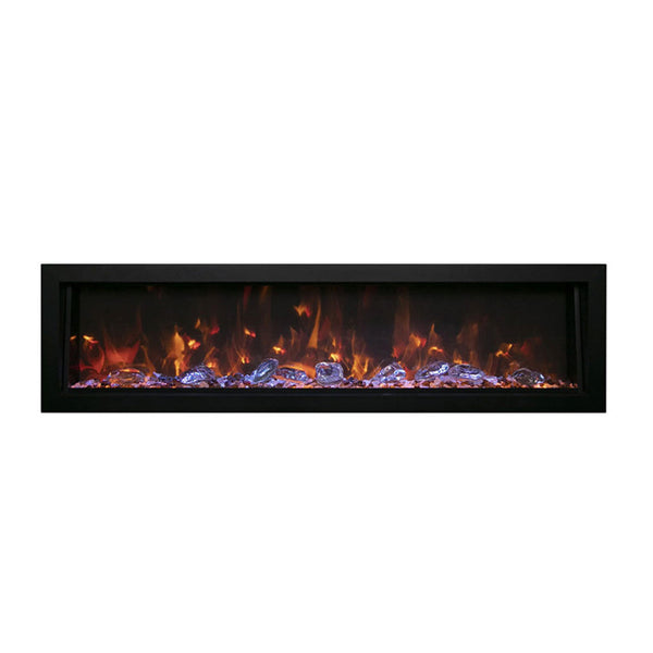 Amantii Panorama BI Deep 50" Smart Electric Fireplace - BI-50-DEEP-OD