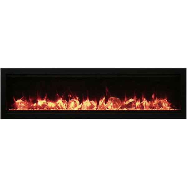 Amantii Symmetry 74" Smart Electric Fireplace - SYM-74