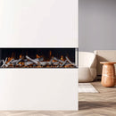 Amantii Tru View XL Deep 60" Smart Electric Fireplace - 60-TRU-VIEW-XL