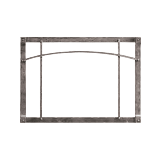 Empire Distress Pewter Forged Iron Arch Front Inset DFF40RPD