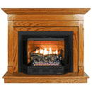 Buck Stove Contemporary Mantel For Models 329B, 384, and 34ZC