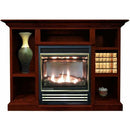 Buck Stove 1127 Vent Free Gas Stove with Prestige Mantel Combo NV 11272LPPRES