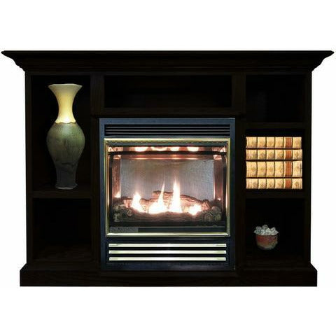 Buck Stove Prestige Bookcase Mantel For 1110 and 1127 Gas Stoves