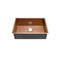 Swiss Madison Tourner 27 x 19 Stainless Steel, Single Basin, Undermount Kitchen Sink in Rose Gold