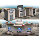 Cal Flame 3 Piece Outdoor Kitchen Island - e3100