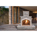 Cal Flame 78 inch Outdoor Fireplace FRP-908-3