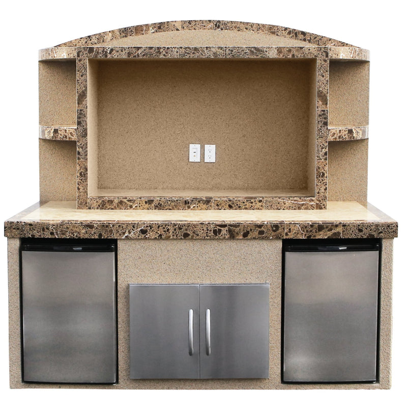 Cal Flame Outdoor Entertainment Center ODC-1 Paradise