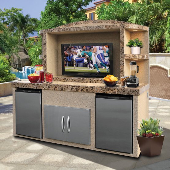 Cal Flame Outdoor Entertainment Center ODC-1 Paradise