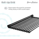 Swiss Madison 20 x 12 " Kitchen Sink Grid, Black