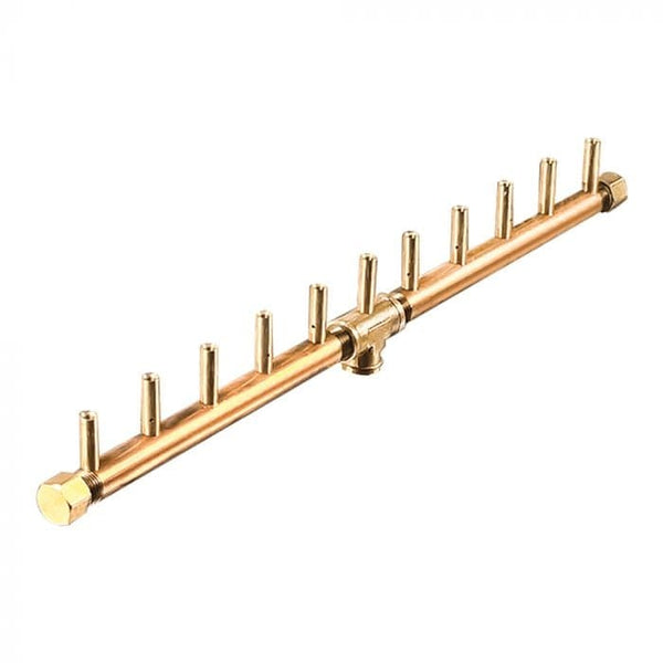 Warming Trends Crossfire CFBL Linear Brass Gas Fire Pit Burner