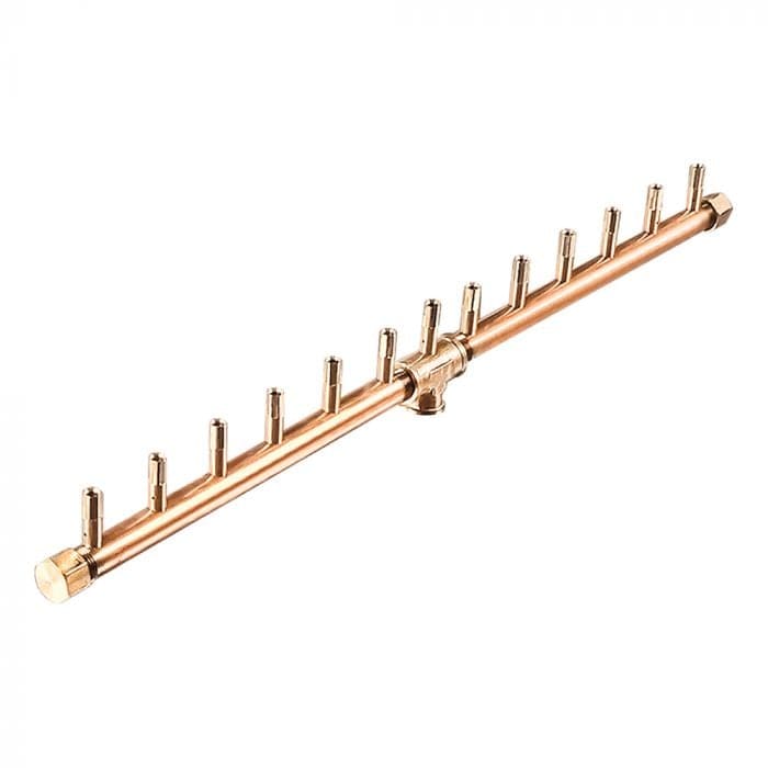 Warming Trends Crossfire CFBL Linear Brass Gas Fire Pit Burner