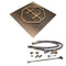 Warming Trends Crossfire CFBO Octagonal Brass Gas Fire Pit Burner Kit