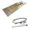 Warming Trends Crossfire CFBT Tree-Style Brass Gas Fire Pit Burner Kit