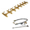 Warming Trends Crossfire CFBT Tree-Style Brass Gas Fire Pit Burner Kit