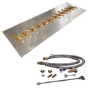 Warming Trends Crossfire CFBT Tree-Style Brass Gas Fire Pit Burner Kit